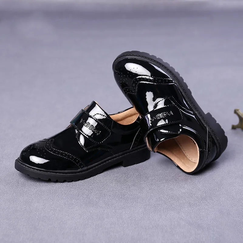 Children's Genuine Leather Shoes Autumn New Fashion Boys 'Shoe Academy