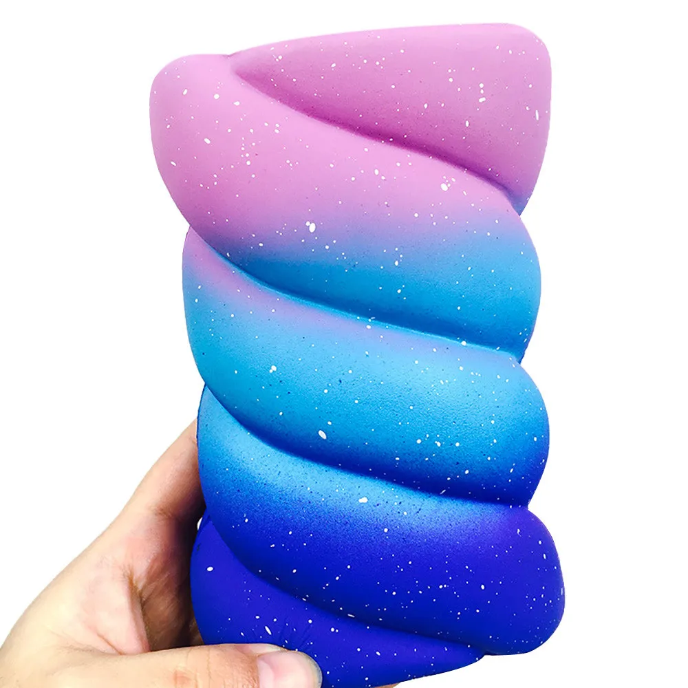 2018 Горячая Squishy Galaxy закрученный сахар Ароматические Squishy замедлить рост Squeeze игрушки коллекция Aug14