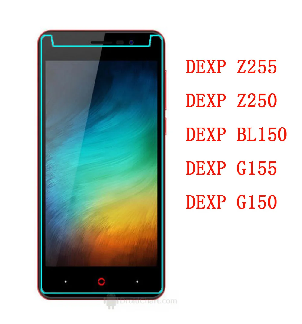 Для DEXP Ixion Z255 z250 BL150 G155 G150 закаленное Стекло Экран протектор Защитная ЖК дисплей