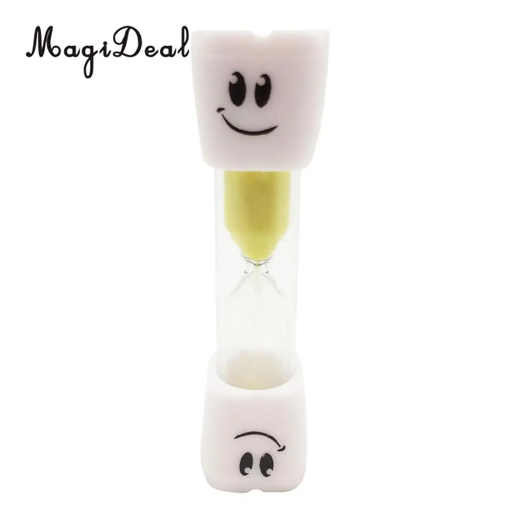 Crystal Glass Sandglass Hourglass Toothbrush Timer Counter 3 Minutes Countdown Xmas Gift Kids Toy