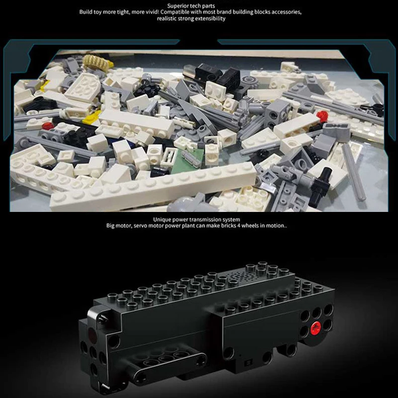 discounted App Interactive Toy Car Programming Toys Engineer Granular Building Blocks Tracked Control Off-road