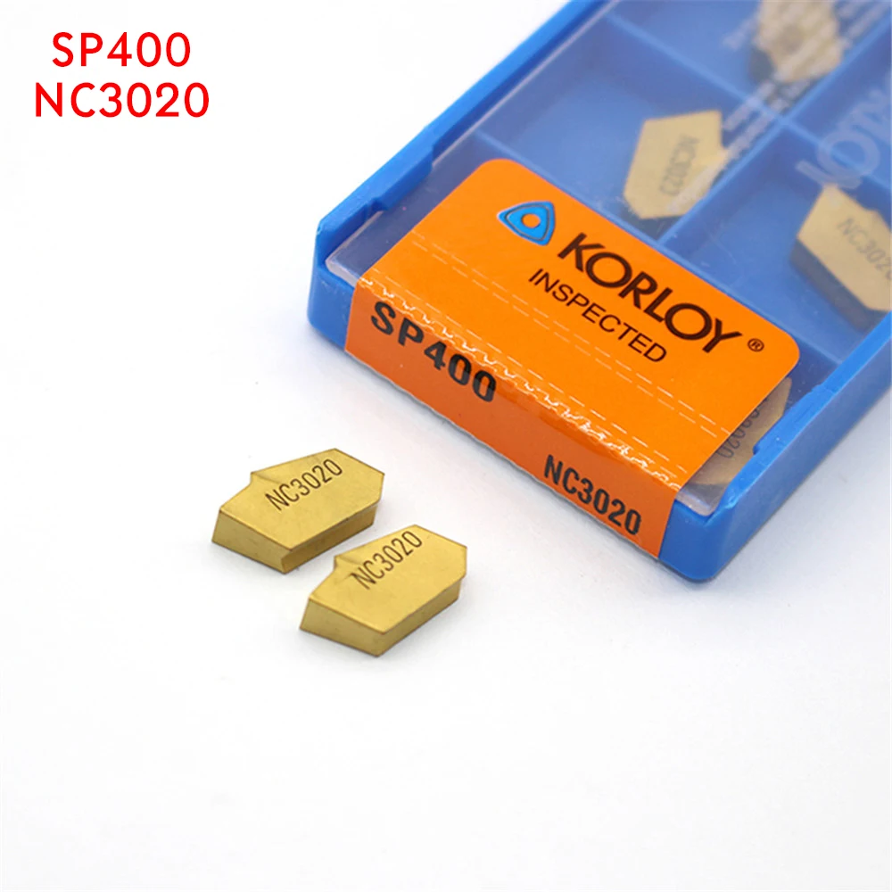 

SP400 NC3020 grooving carbide inserts lathe cutter turning tool Parting and grooving tool Parting off SP 400