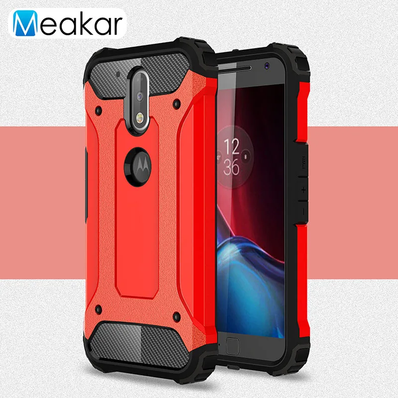 Shockproof Armor Phone Case 5.5For Moto G4 Case For