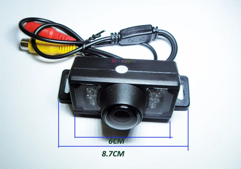 CCD Универсальная, автомобильная, заднего вида парковочная камера для всех автомобилей 7 IR Leds Ночное видение Автомобильная камера заднего вида