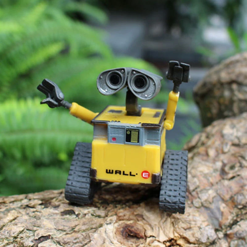 Оригинальная коробка Wall E игрушка у пожилых Валле фигурку ПВХ Модель из коллекции