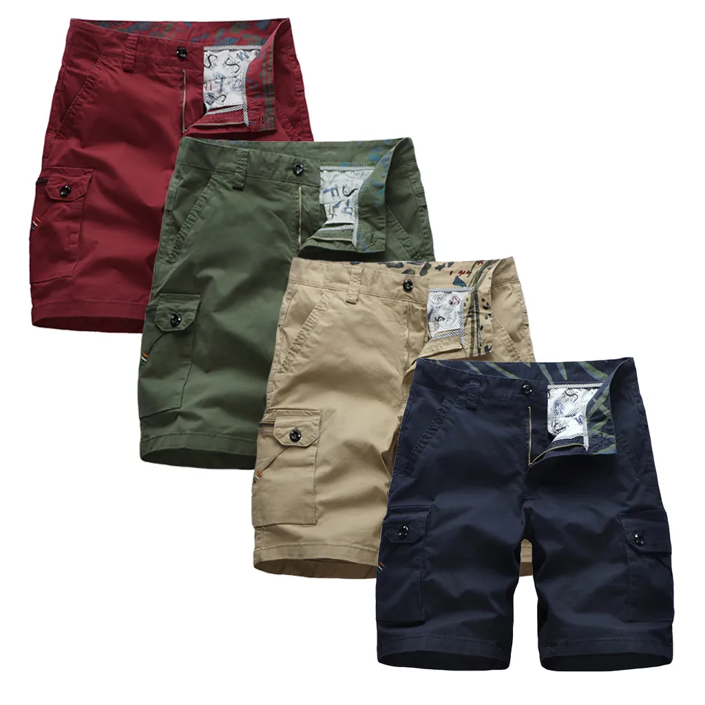 Шорты мужские крутые летние горячие продажи хлопок повседневные короткие Masculino Camo одежда Spodenki Meskie Pantalones Cortos карго шорты