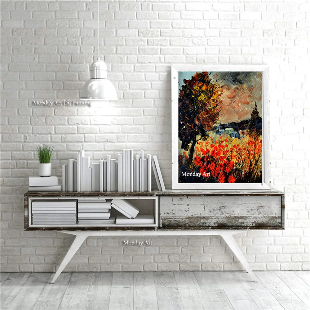New-arrival-about-Village-autumn-retro-Poster-Canvas-oil-Painting-Wall-Pictures-For-Living-Room-Cuadros (1)