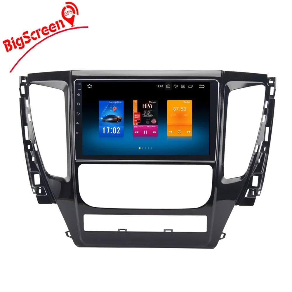 Cheap Newest Android 8.0 Eight Core Car DVD Player GPS Navigation For Misubishi Pajero 2016 2017 2018 Multimedia Satnav Headunit Radio 1