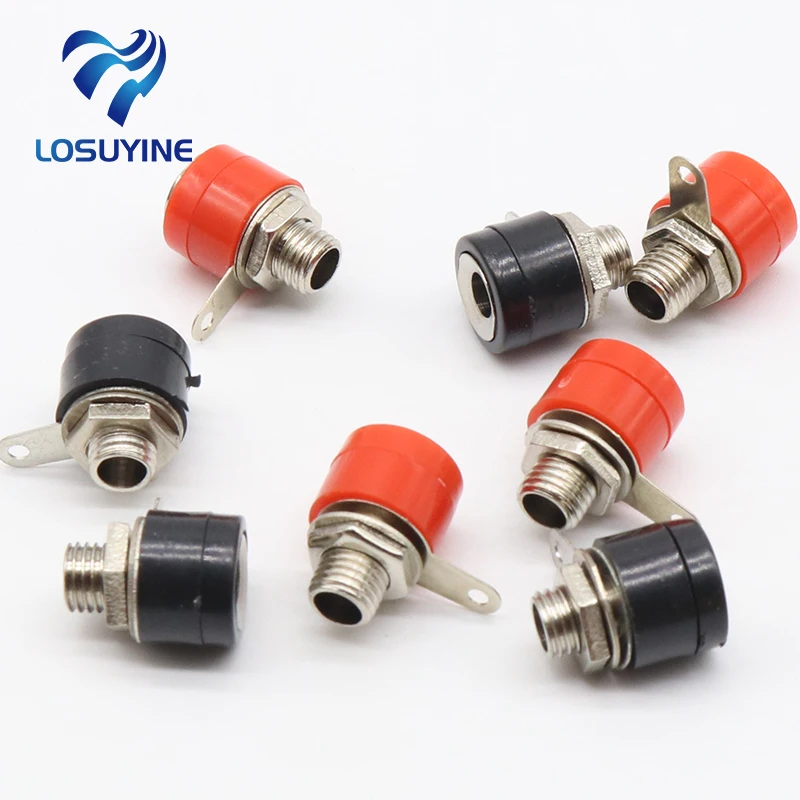10 шт./лот 4 мм банан переплет пост розетка Бесплатная доставка|socket 4mm|post sockets |