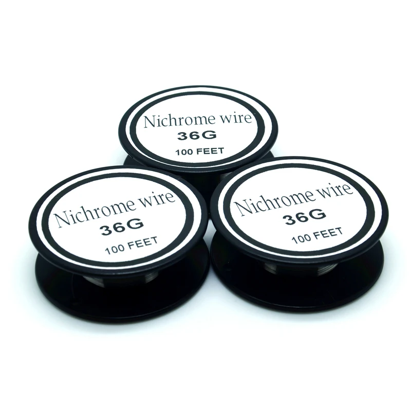 Nichrome wire 36 Gauge 100FT 0.1mm Cantal Resistance Resistor AWGin