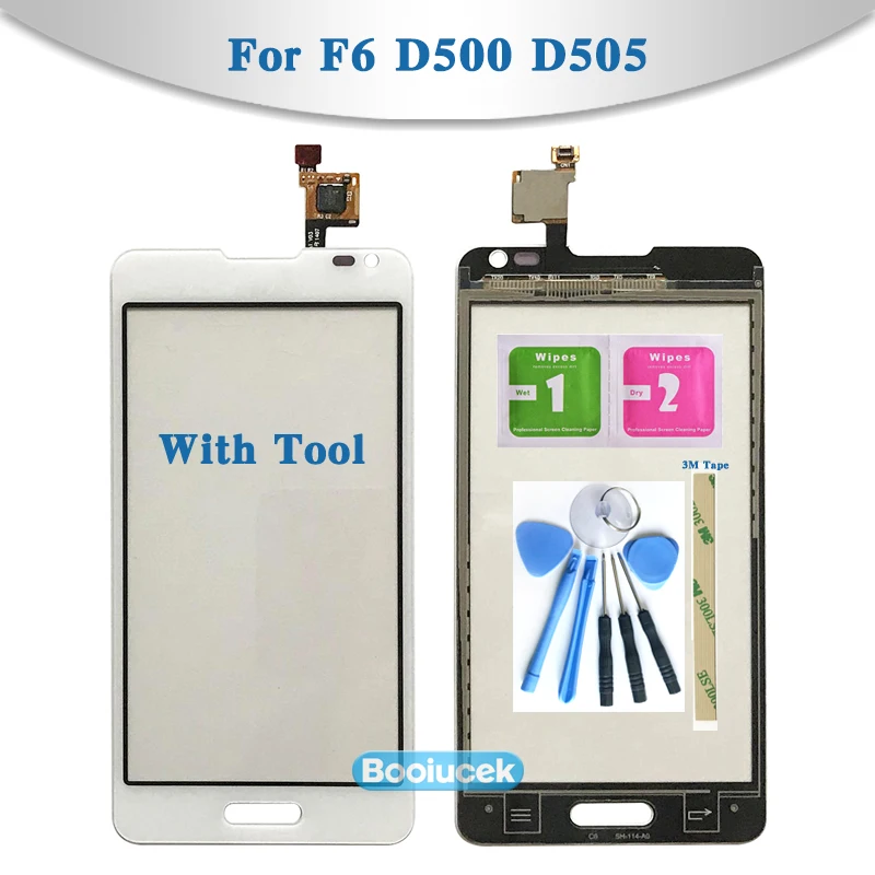 Высокое качество 4 5 &quotдля LG Optimus F6 D500 D505 сенсорный экран дигитайзер Датчик