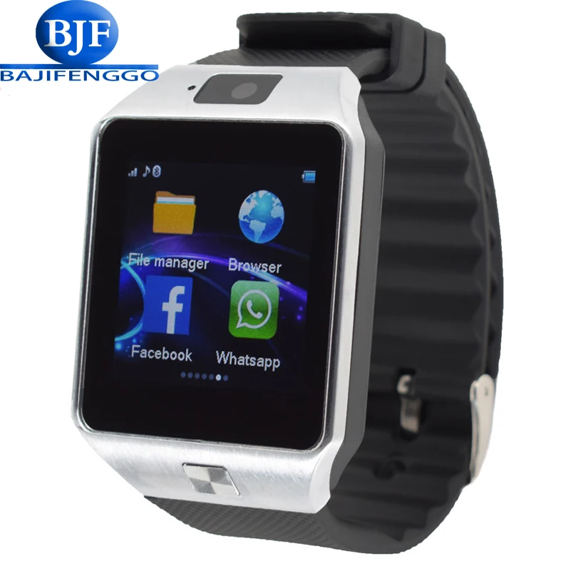 Bluetooth smart watch for Apple font b android b font phone support SIM TF card MP3