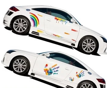 

3D Creative Graffiti Decoration Body Stickers Graceful Pretty Personality Car-styling Waterproof High Quality