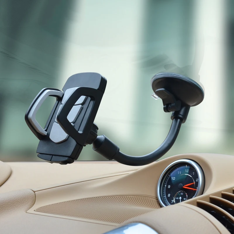 

Universal Adjustable Car Phone Holder Mobile Phone Car Dashboard Support For iPhone 8 X Samsung xiaomi Windshield Mount Stand