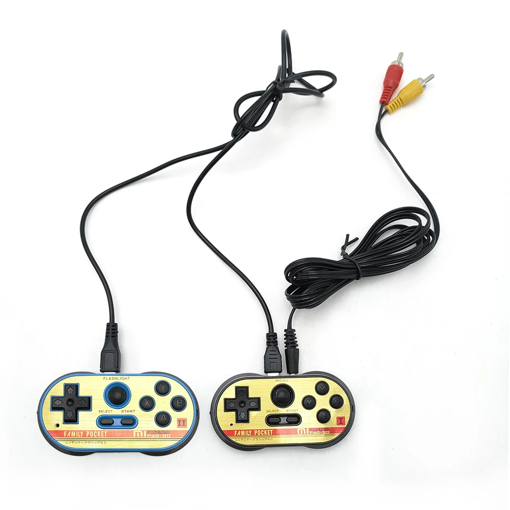 

NEW Double Player Video Game Console 8 Bit Retro Handheld Game Player Built-in 260 Classic Games Brinquedos toys for Children