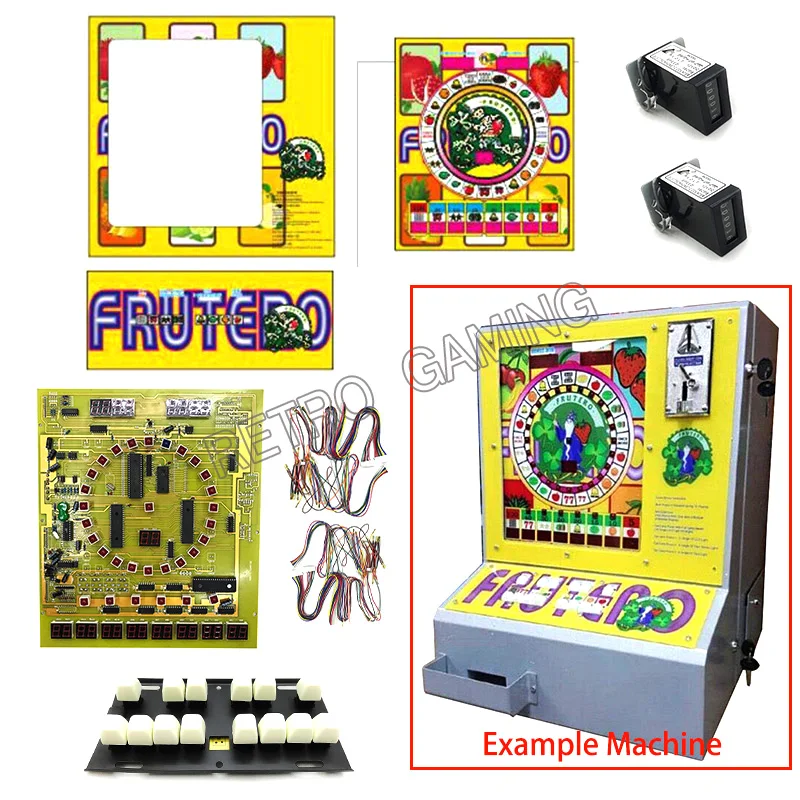 US $300.00 DIY 2 sets Fruit mario PCB Board With Wiring harness keyboard for CasinoSlot Game Board Arcade Game Machine
