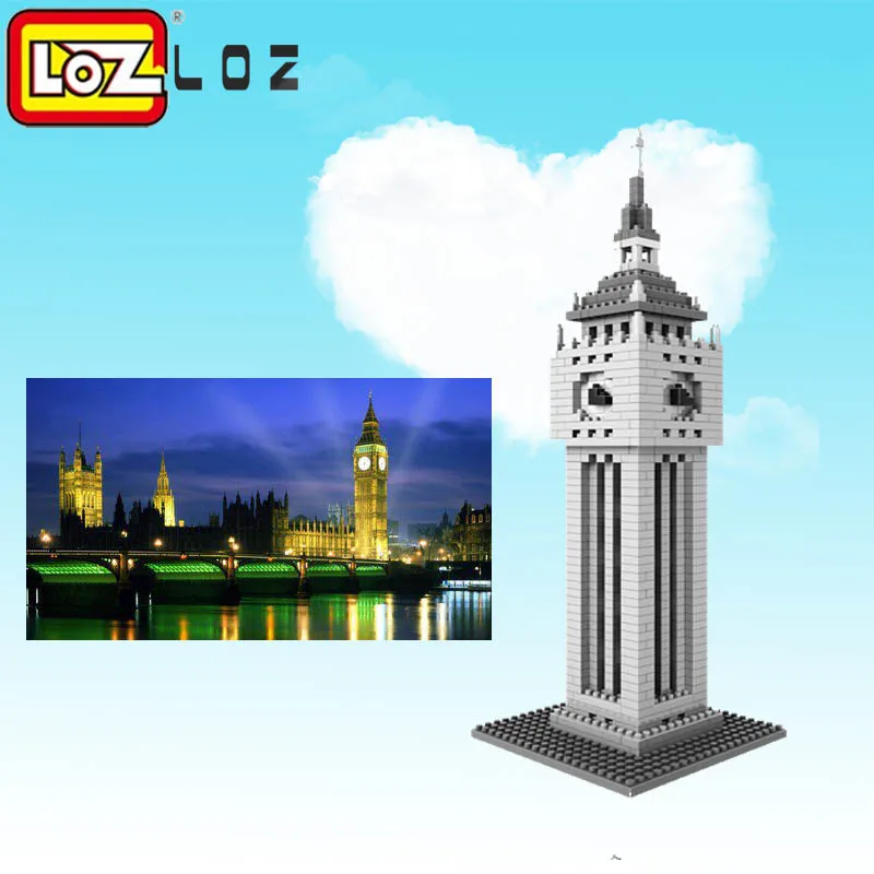 Aliexpress.com : Buy LOZ Elizabeth Tower Mini Block World