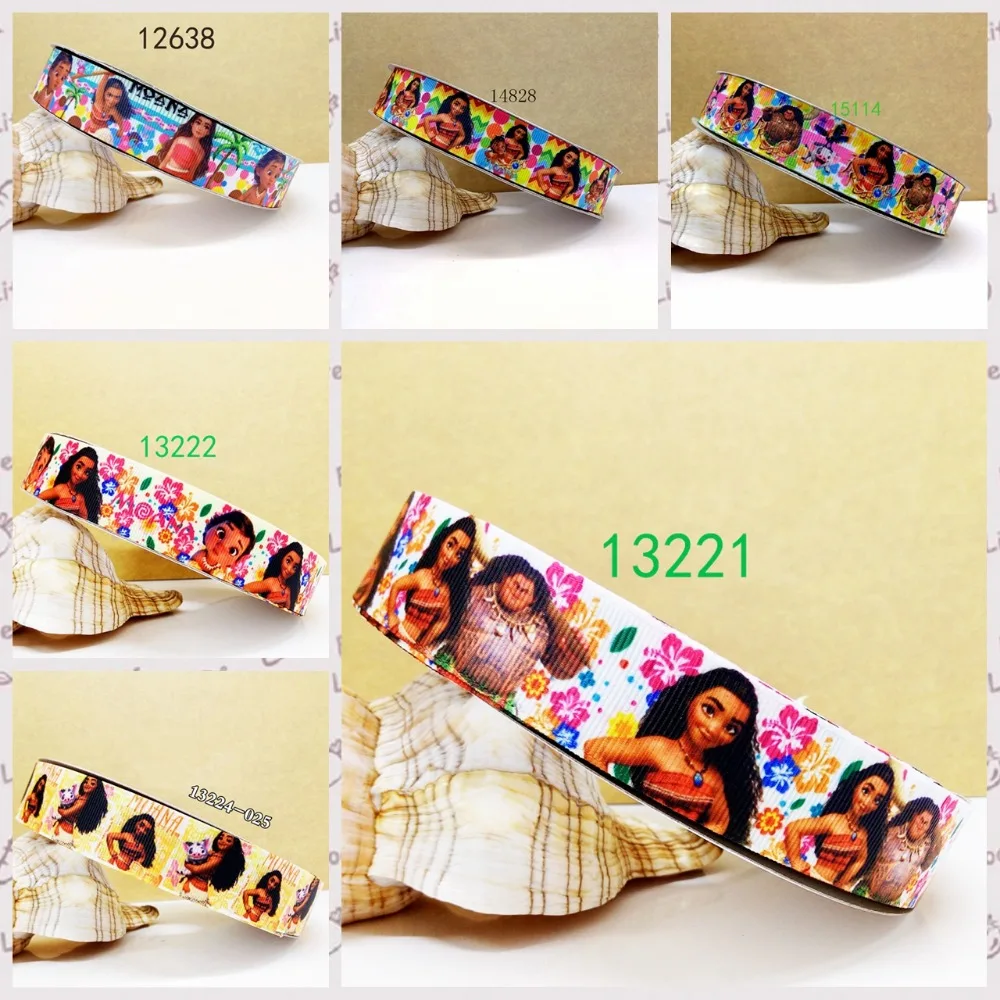 

Cartoon printed grosgrain ribbon ,satin ribbon 10 yards.