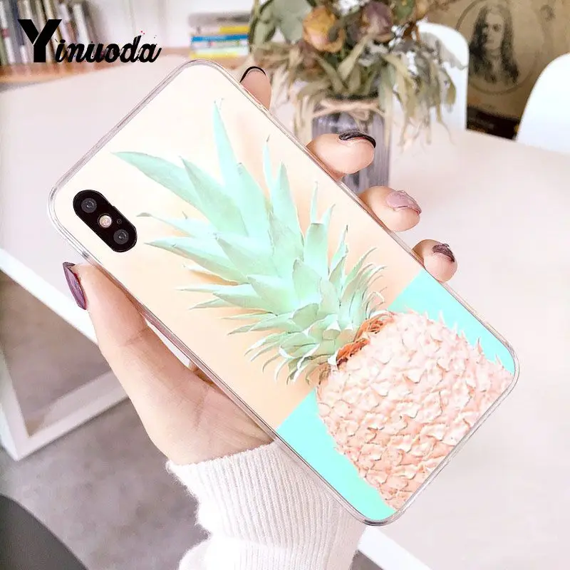 colorful pink gold pineapple