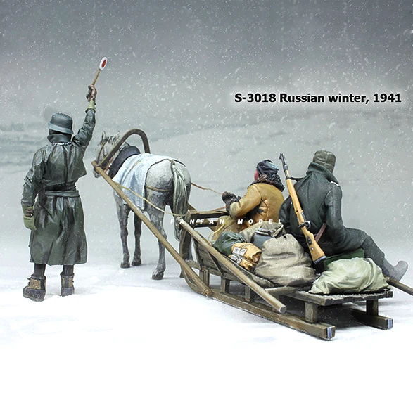 1/35 резиновые наборы каретки + 3 солдатских группы модель солдатика из