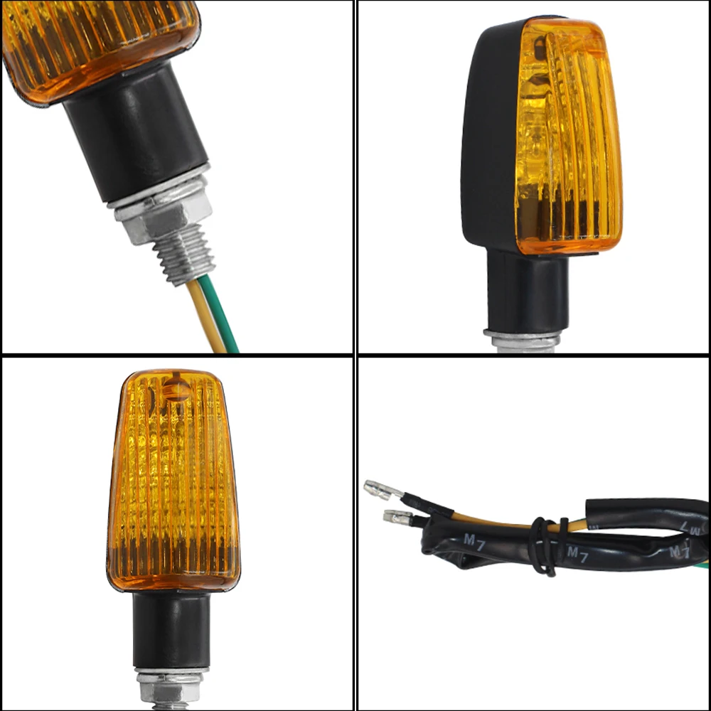 2 шт. Универсальный мотоцикл поворотники свет для Honda Yamaha Suzuki Harley Kawasaki индикаторы