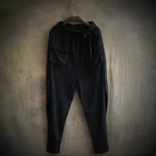 Летние тонкие повседневные свободные брюки мужские модные леггинсы мужские брюки шаровары Хип-хоп танцевальные брюки как у Джастина Бибера харена