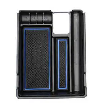 Для Nissan X-Trail X Trail T32 Rogue- черная центральная консоль многофункциональная коробка для хранения телефона лоток аксессуар - Цвет: D