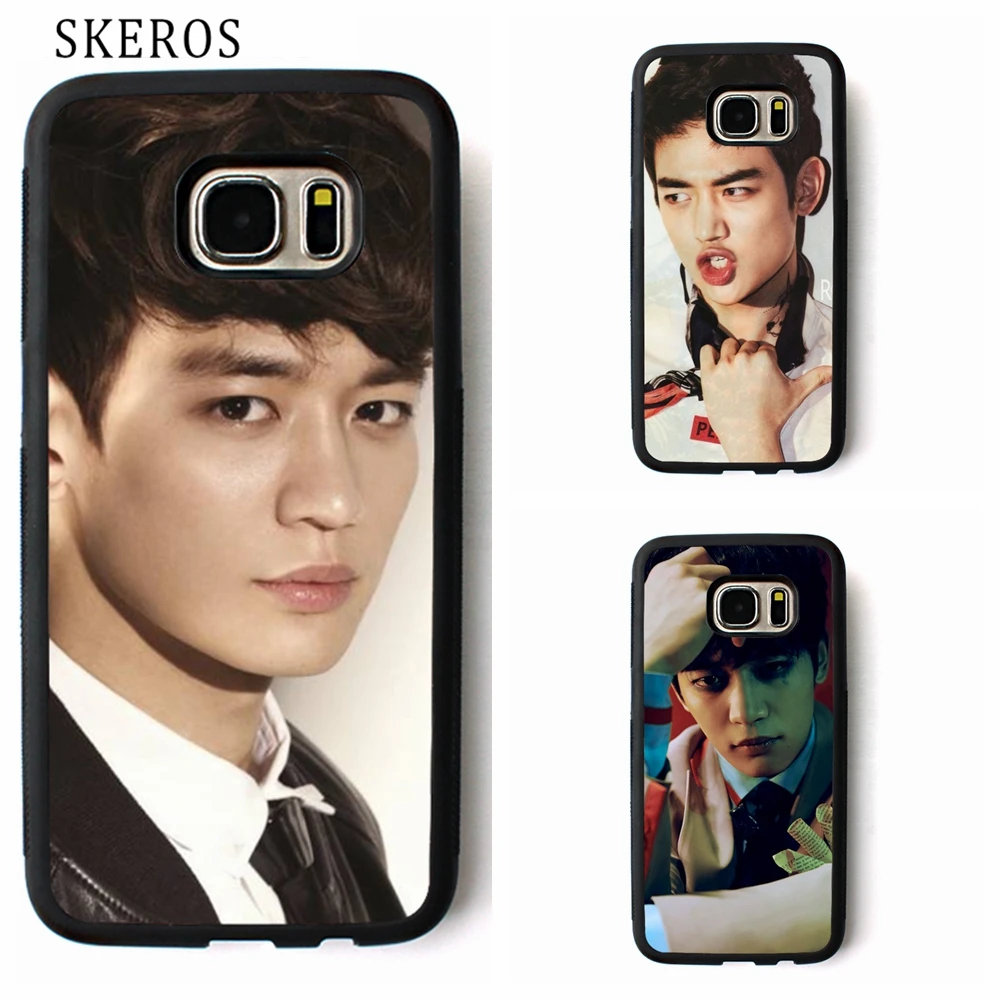 SKEROS shinee kpop minho 3 phone case for Samsung Galaxy S3 S4 S5 S6 S7 S8 edge Note 4 5 #B185 |