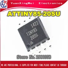 Новый и оригинальный, 10 шт., фосветитель ATTINY85 SOP8 MCU, микроконтроллер
