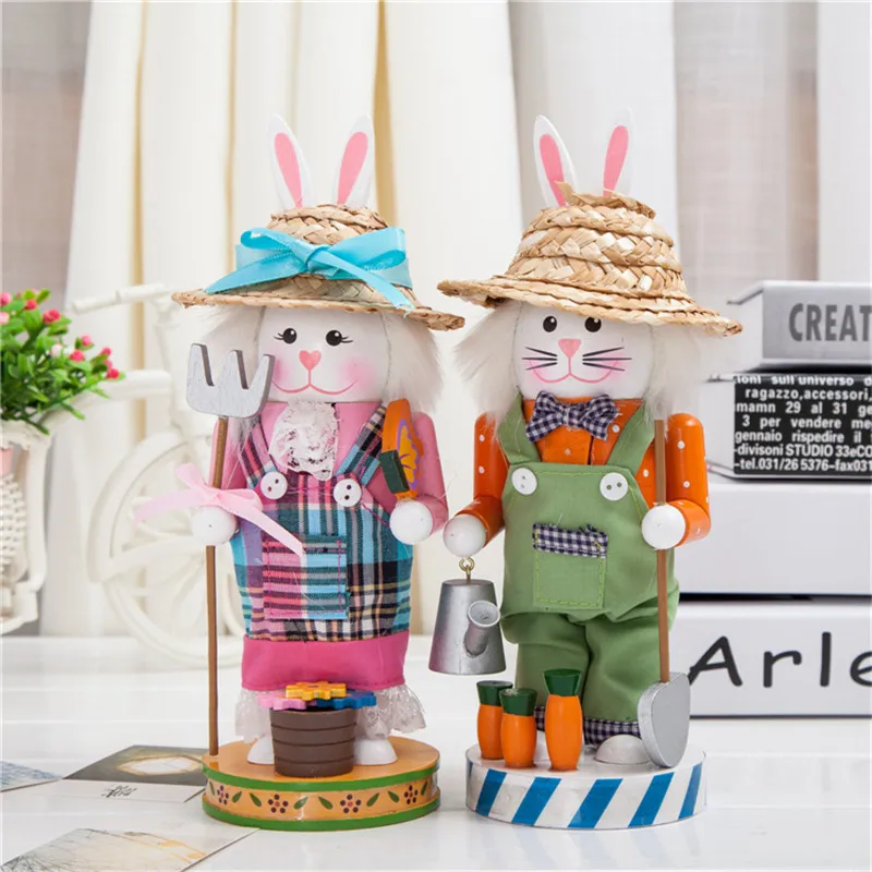 2PC/Set American Wooden Exquisite High Quality Handicraft Spring Series