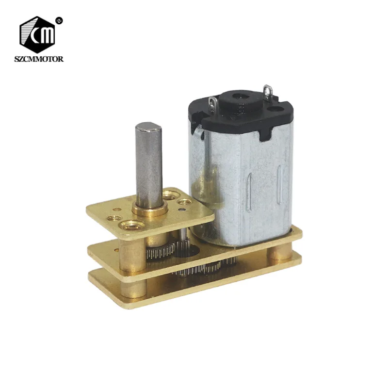 

Mini N20 6V DC Motor Flip Speed Reduction 15RPM-300RPM Gear Motor with Metal Gearbox Geared Motor For Robot DIY