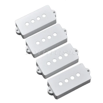 

4Pcs White Pickup Cover for Fender Precision P Bass Guitar Pickup Replacement