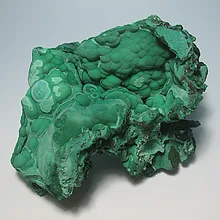 Natural dark green of malachite green malachite stone specimens / Boutique ore mine mark rough stone stone