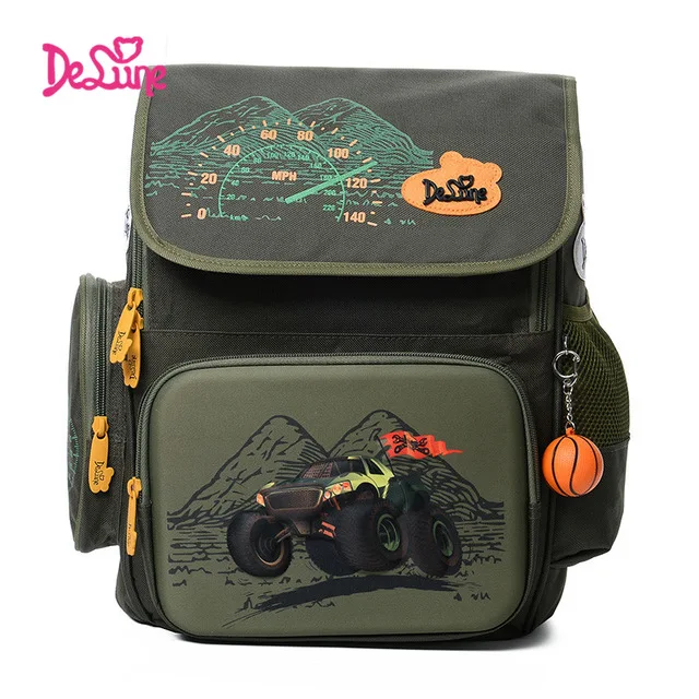 2017 Russia Style Children School Bags for Boys Waterproof Orthopedic font b Backpack b font Cartoon