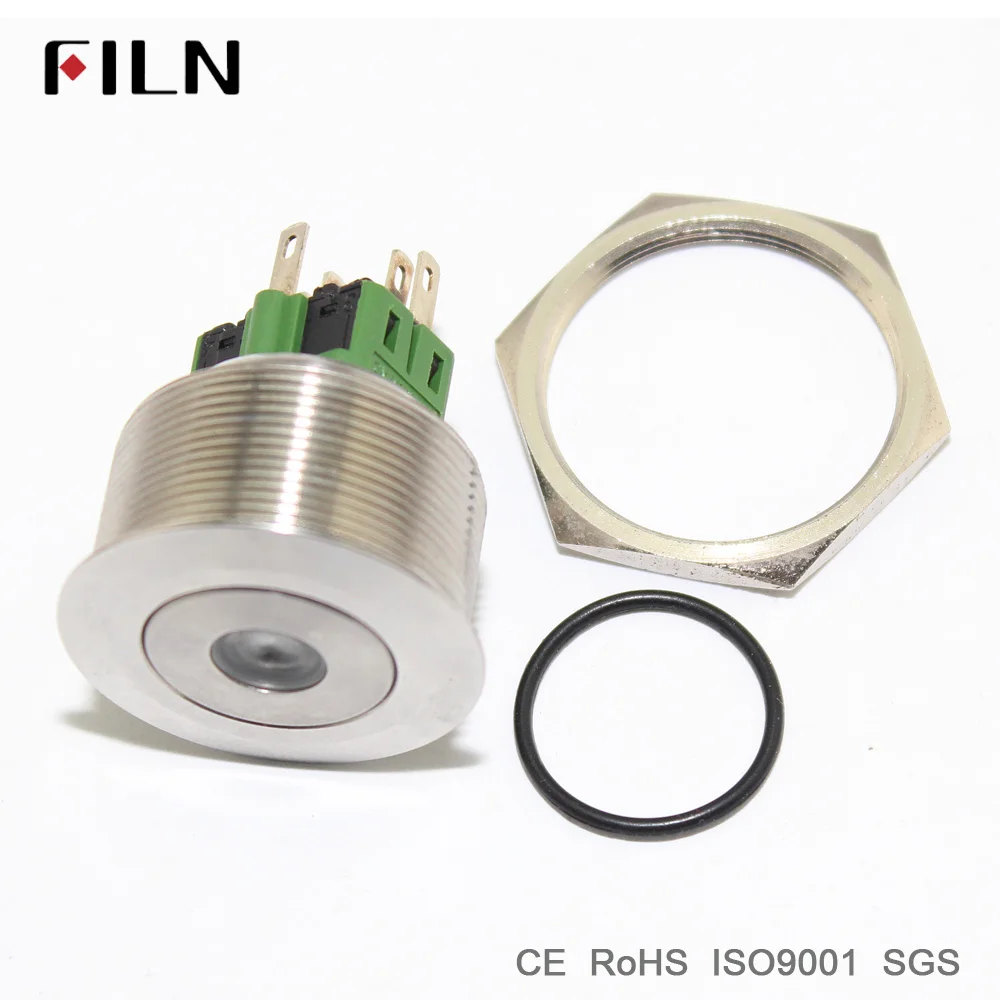 220v-30mm-flat-stainless-steel-push-button-switch