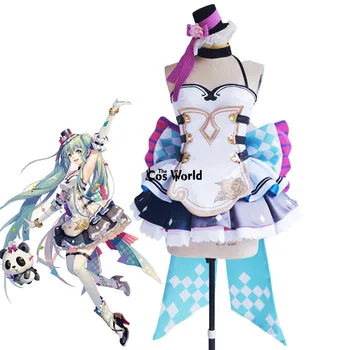 

Hatsune Miku With You 2017 ShangHai Vocal Concert Vocaloid Dress Uniform Anime Outfit Cosplay Costumes