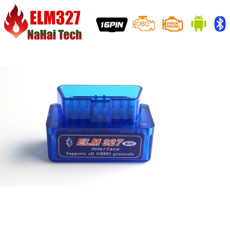 Super MINI ELM327 Bluetooth Scanner V2 1 Work Android Torque Wireless Interface Auto CAN BUS ELM