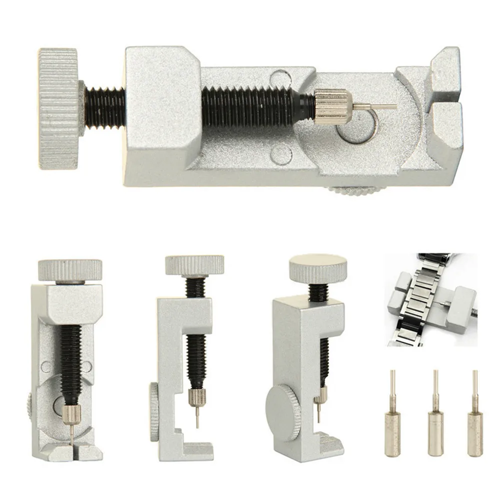 Металлические Регулируемые часы браслет Ссылка Инструмент для демонтажа и ремонта