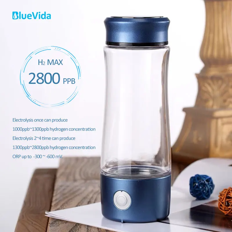 Tanie 2019 nowe wysokie stężenie wodoru do 2800ppb generator wody hydrogenicznej z SPE PEM, który może absorbować wodór