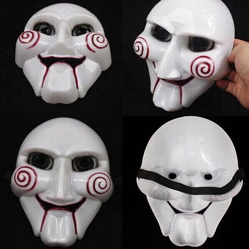 

1pcs PVC Masquerade Halloween Saw Chainsaw Killer Theme Mask