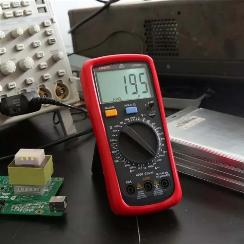 

UNI-T UT39A+/UT39C+ Digital Multimeter Auto Range Tester Update from UT39A/UT39C AC DC V/A Ohm Temp Hz Tester multimetro uni-t