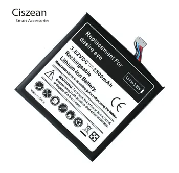 

10pcs/lot 2500mAh B0PFH100 / BOPFH100 3.82VDC Replacement Li-Polymer Battery For HTC Desire Eye 4G M910X M910n + Tracking Code