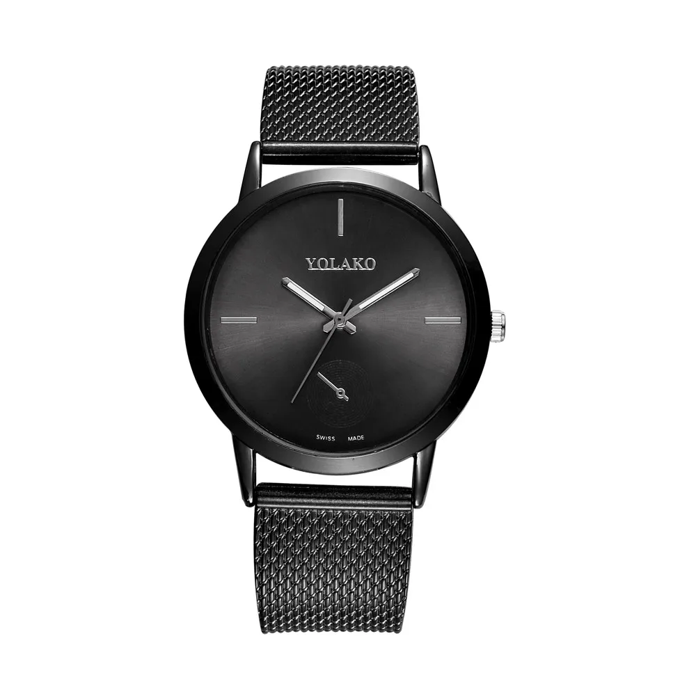 

Fashionable High Hardness Glass Mirror Men And Women General Mesh Belt Watch women watches ladies watch reloj hombre horloge