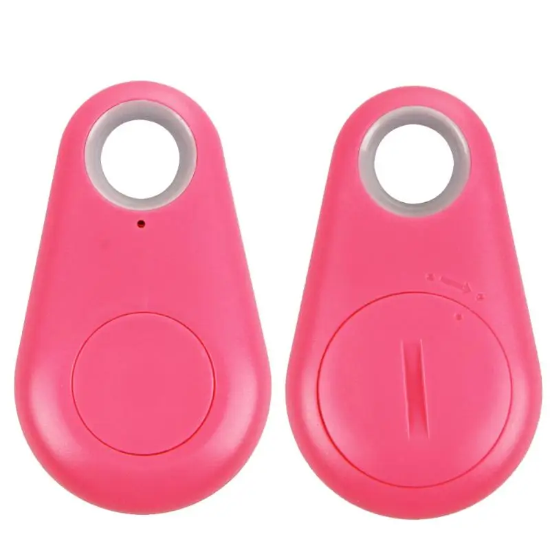 red Умный Bluetooth Tracer Pet Детский gps локатор тег сигнализация WalletKeyTracker - Цвет: red