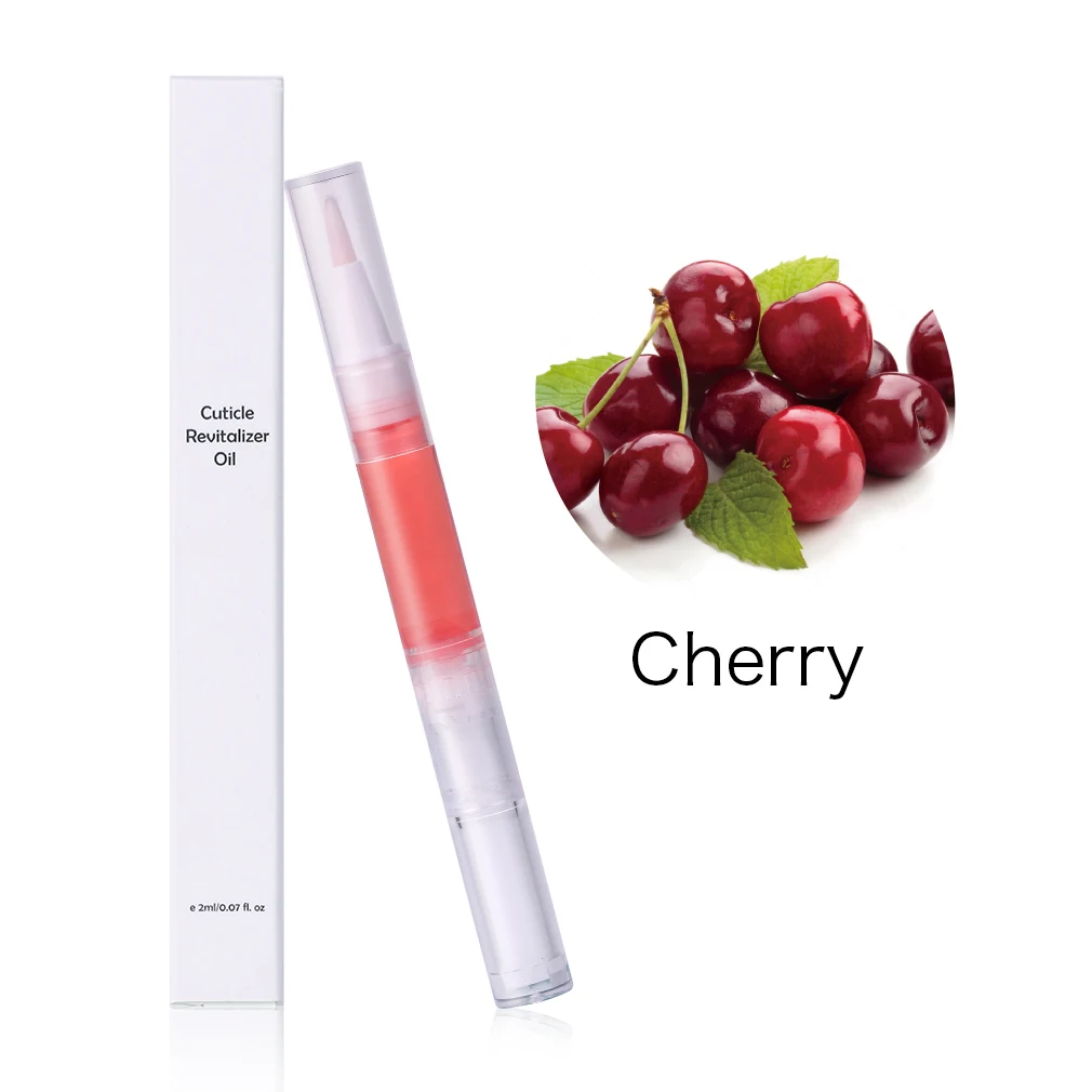 Elite99, фруктовый ароматизатор, питательная масляная ручка для ногтей, лечение кутикулы, восстанавливающее масло, предотвращающее лак для ногтей, питает кожу, инструменты для творчества - Цвет: Cherry