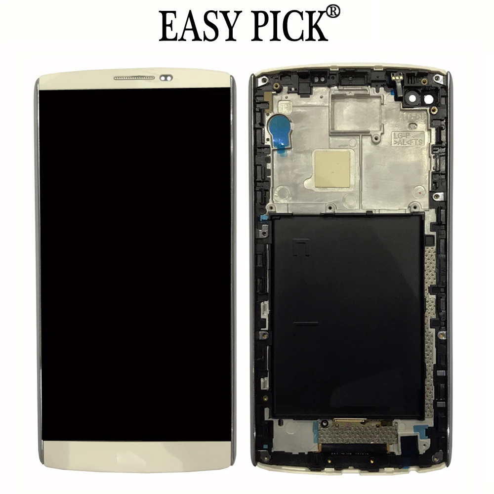 LCD Display Touch Screen Digitizer Assembly with Frame For LG V10 H960YK H900 VS990 H968 H961S H901 F600S F600L F600K
LCD Display Touch Screen Digitizer Assembly with Frame For LG V10 H960YK H900 VS990 H968 H961S H901 F600S F600L F600K