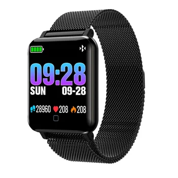 

M19 Smartwatch Bluetooth Pedometer Heart Rate Monitor Smart Watch Message Music Control Fashion Sport Watch For Android/IOS