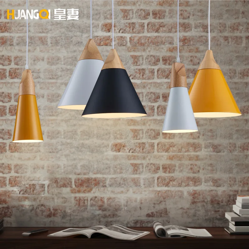 

Nordic bedside table bedroom Cafe lamp Restaurant lamp personality simple single head lamp