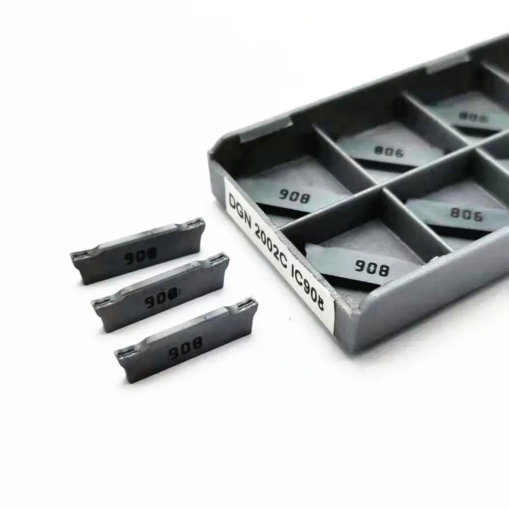

Tungsten Carbide Slotting Blade DGN2002C IC908 Carbide Blade Knife DGN 2002 Cut Slotted Lathe Tool