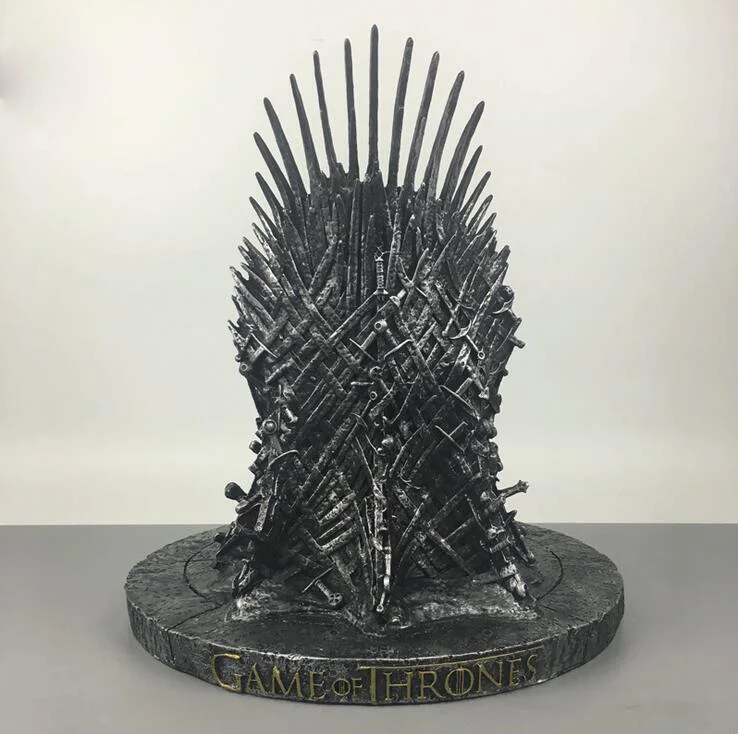 Game of Thrones action figure Toys Sword Chair Model Toy A Song of Ice and Fire The Iron Throne Resin Desk Collection Gift 17cm Game of Thrones action figure Toys Sword Chair Model Toy A Song of Ice and Fire The Iron Throne Resin Desk Collection Gift 17cm